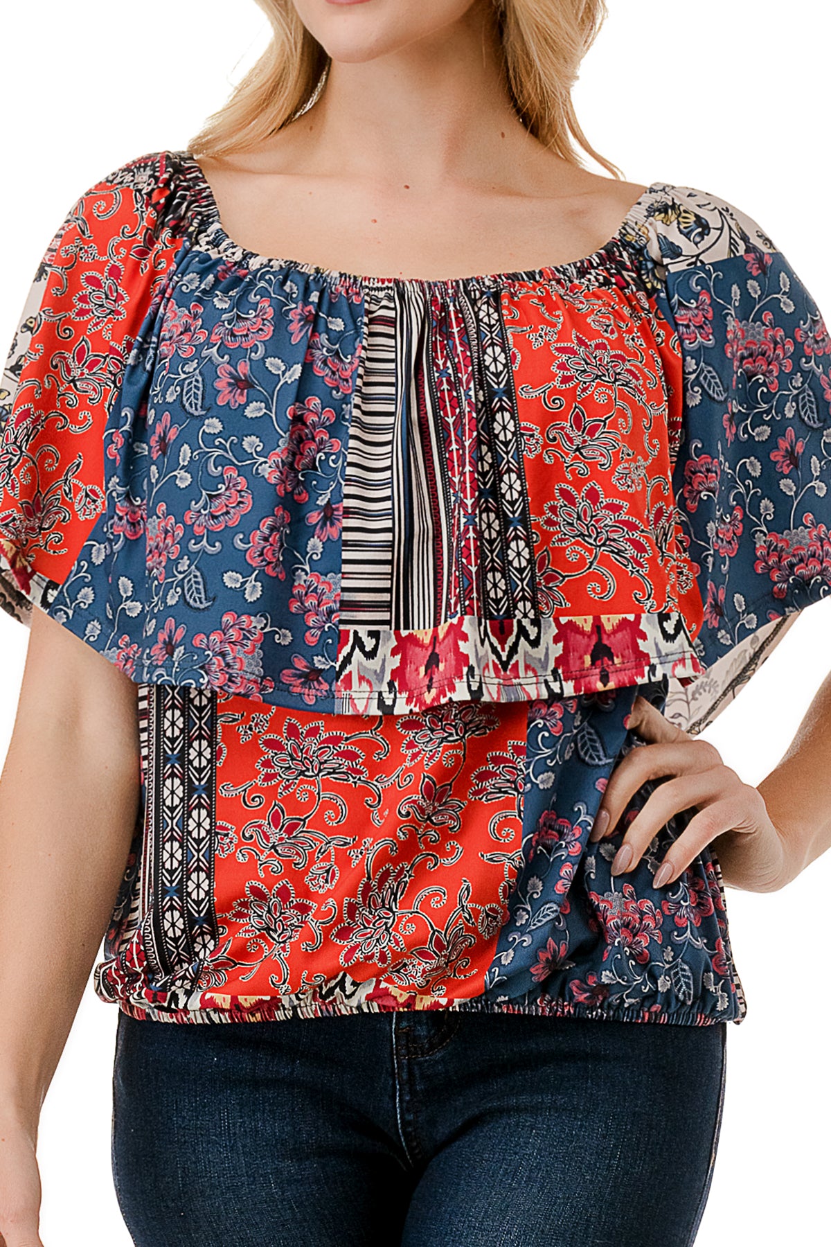 ALIVIA TUBE TOP (GYPSY BOHO)- VT2499