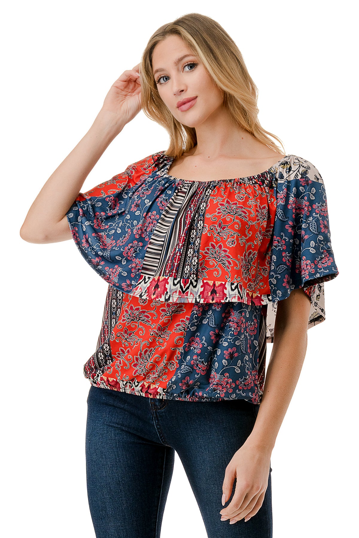 ALIVIA TUBE TOP (GYPSY BOHO)- VT2499