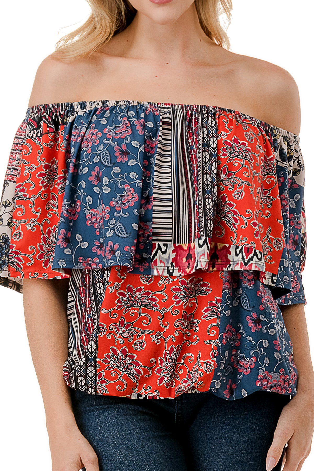 ALIVIA TUBE TOP (GYPSY BOHO)- VT2499