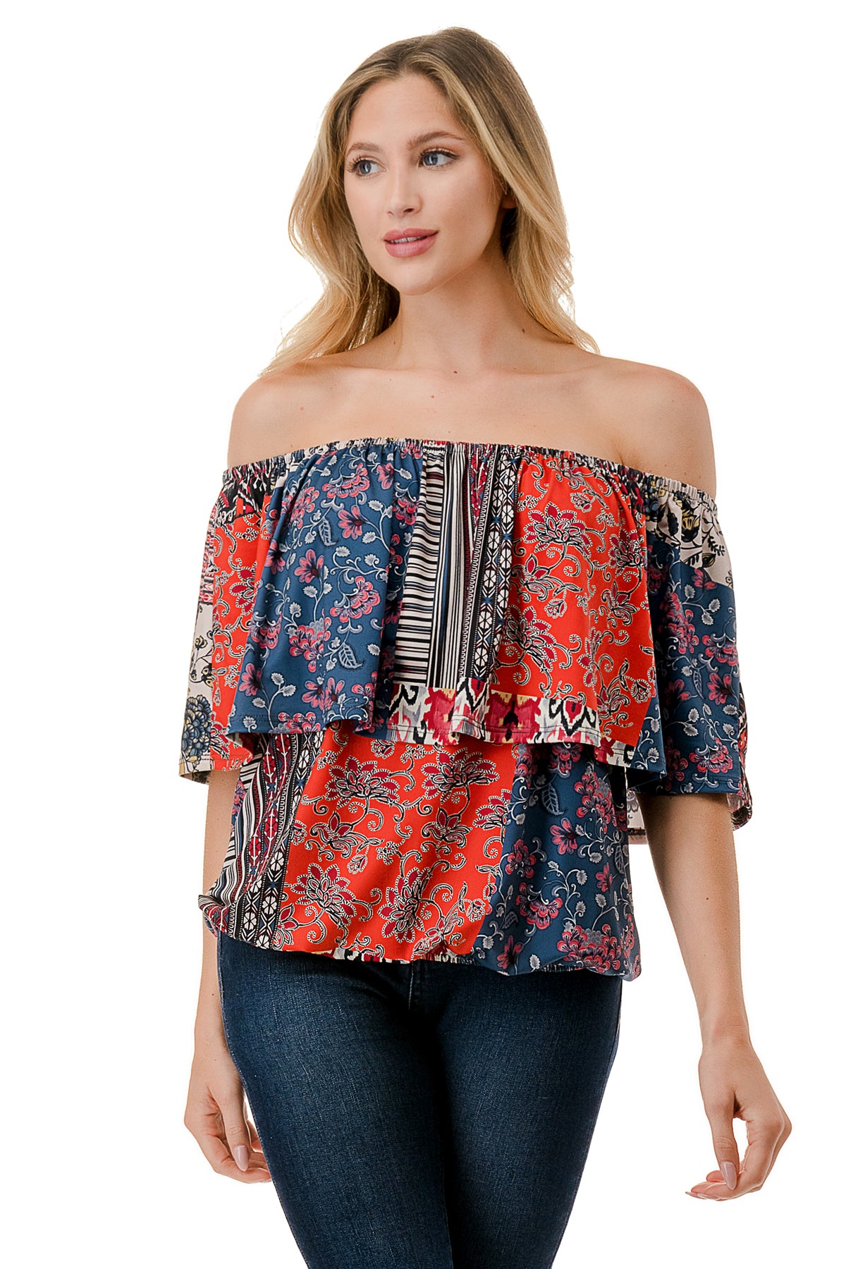 ALIVIA TUBE TOP (GYPSY BOHO)- VT2499