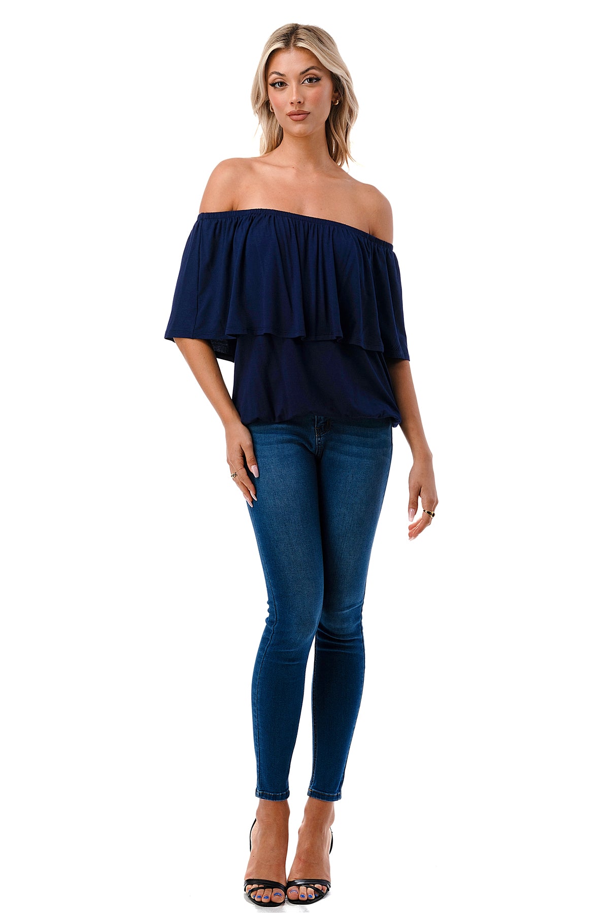 ALIVIA TUBE TOP (NAVY)- VT2499