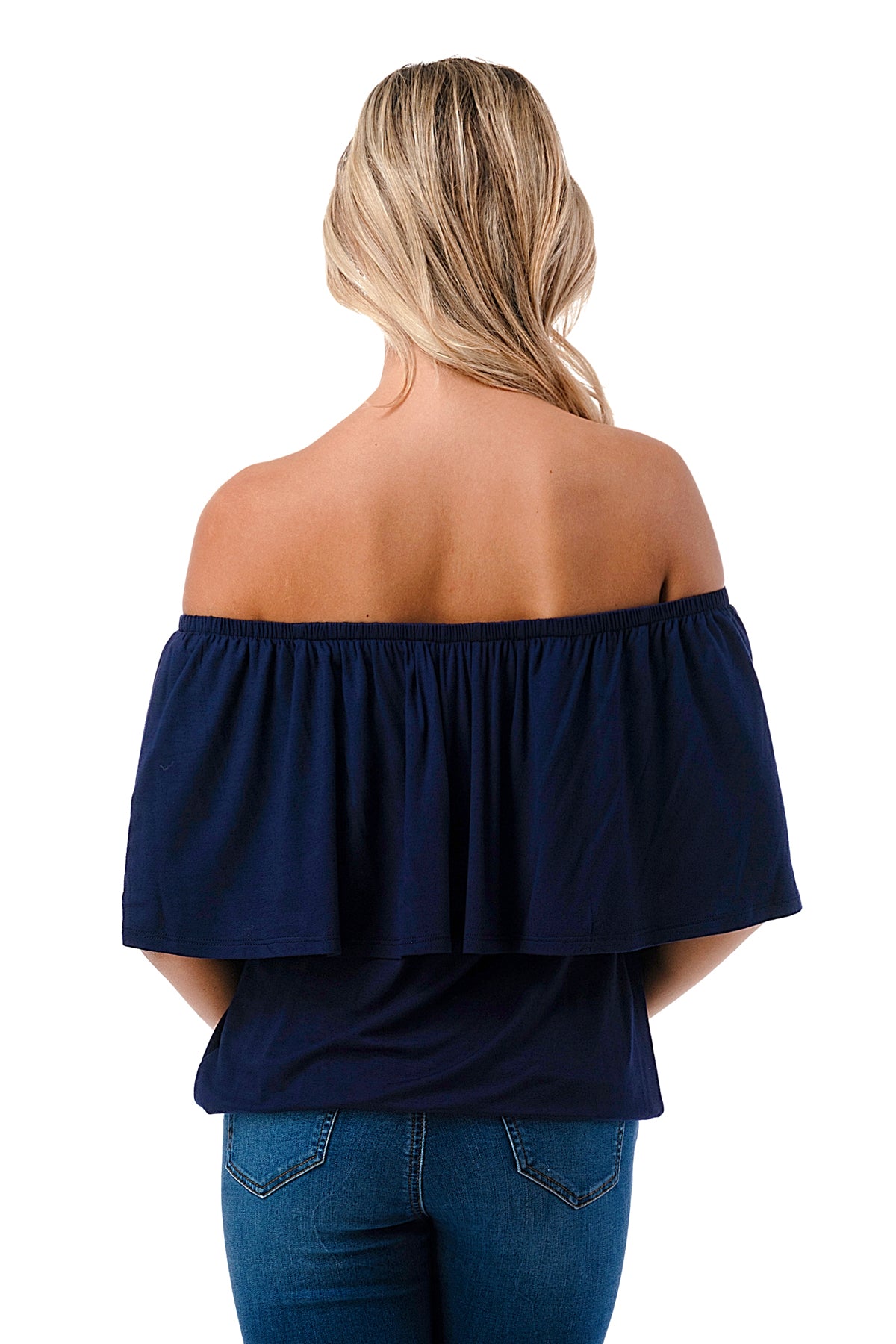 ALIVIA TUBE TOP (NAVY)- VT2499