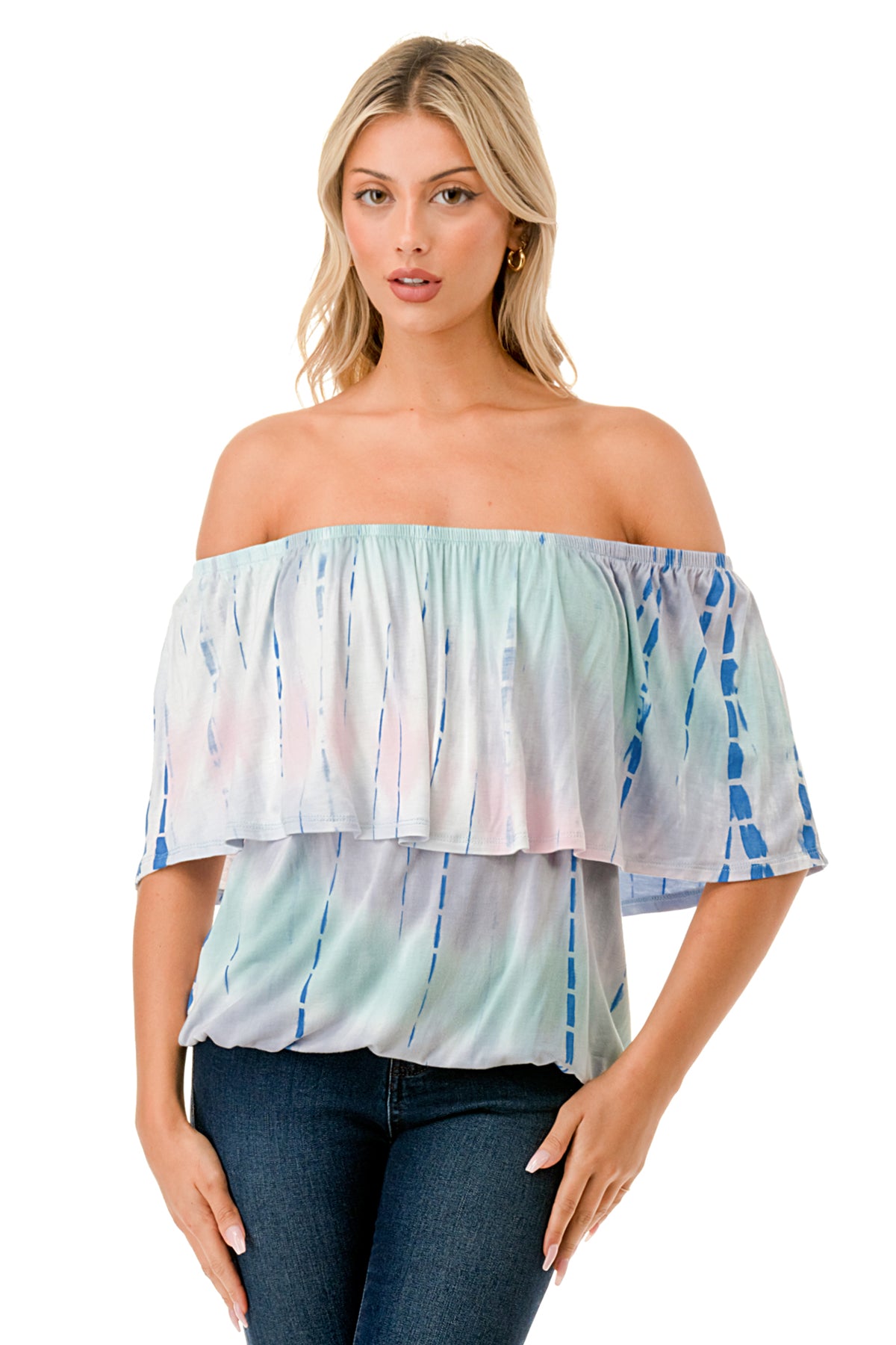 ALIVIA TUBE TOP (PASTEL BAMBOO)- VT2499
