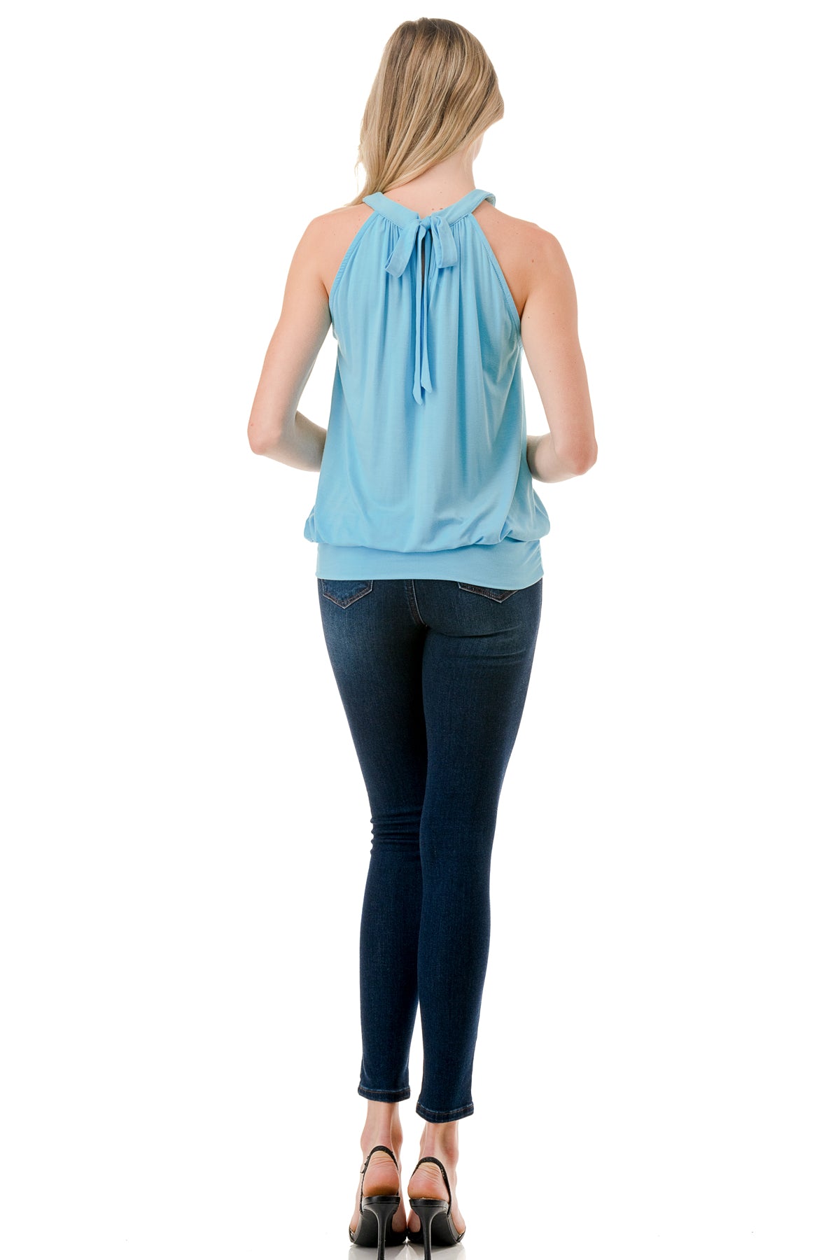 MILA HALTER TOP (ELECTRIC BLUE)- VT2903