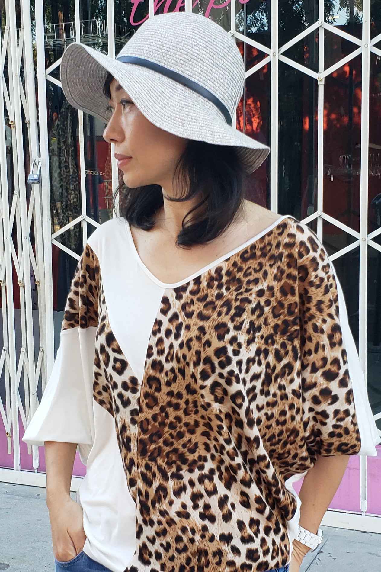 SYLVIA TOP (IVORY)- VT2686A