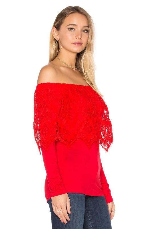 PAULA TOP (RED)-VT1527