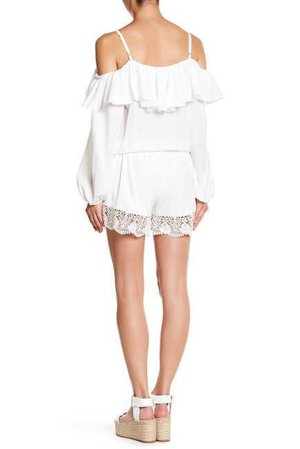 CHANTILY ROMPER (WHITE)-VR9710
