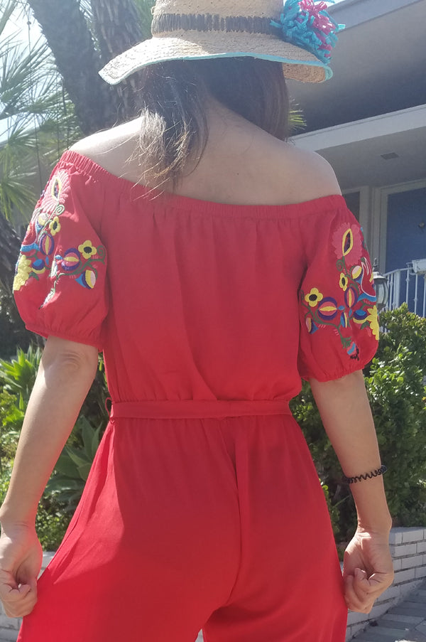 EMBROIDERED JUMPSUIT-CVD1495