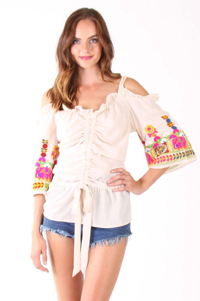 GABI TOP (IVORY)-CVT1211