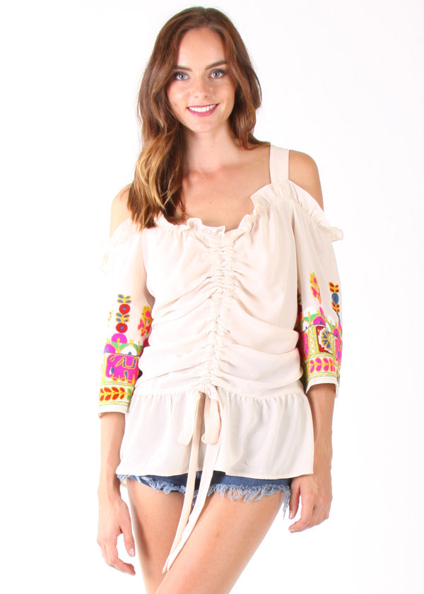 GABI TOP (IVORY)-CVT1211