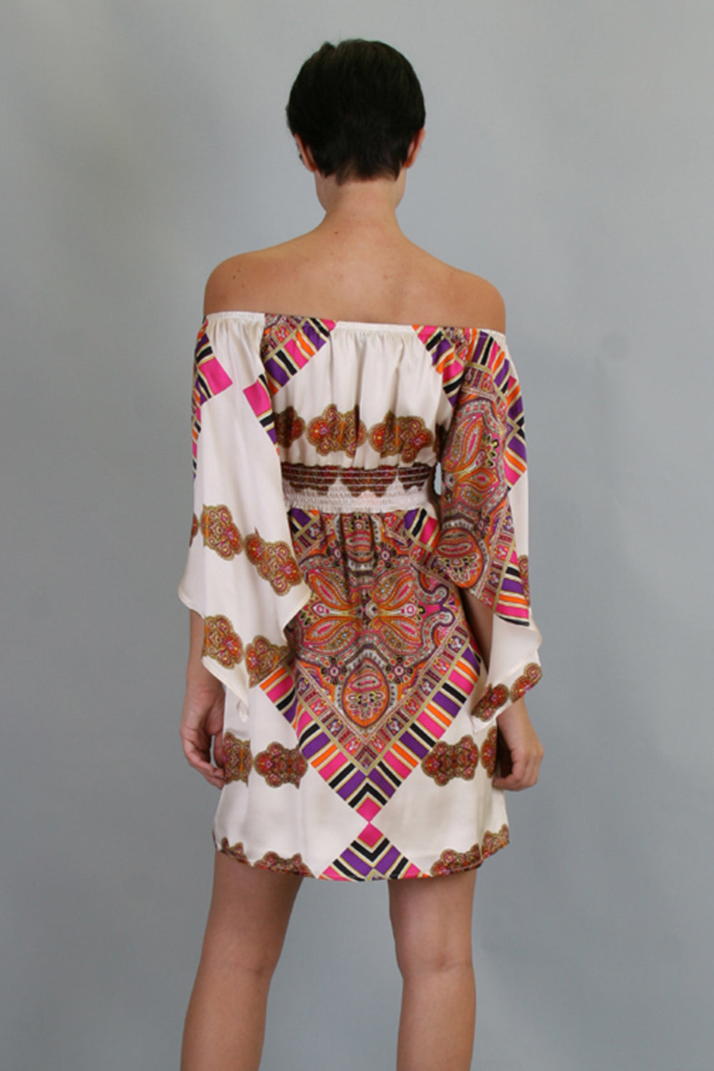 BALTHAZAR BELL SLEEVE DRESS-D7327