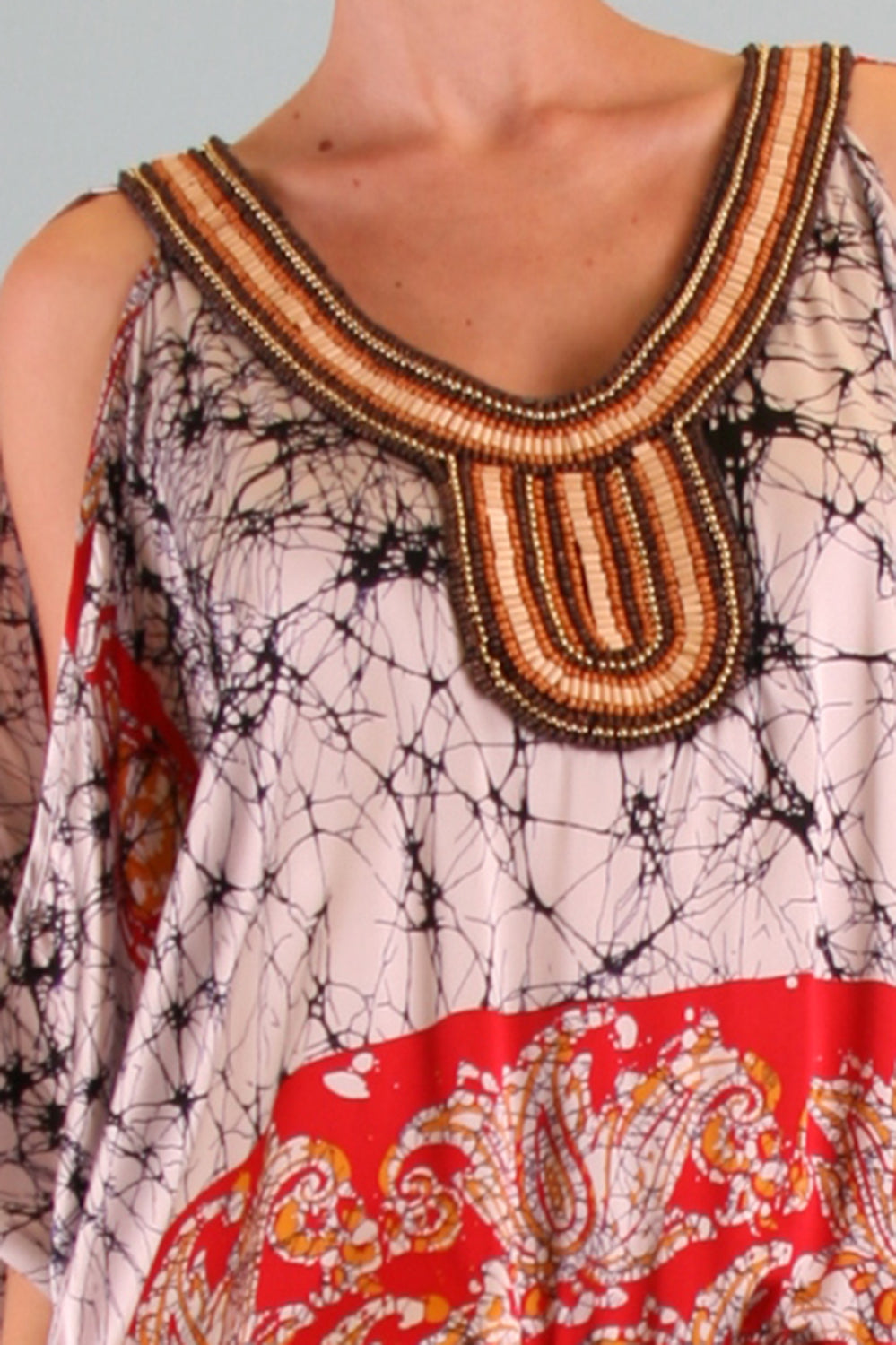 DAHLIA BLOUSON DRESS (RED)- D8489