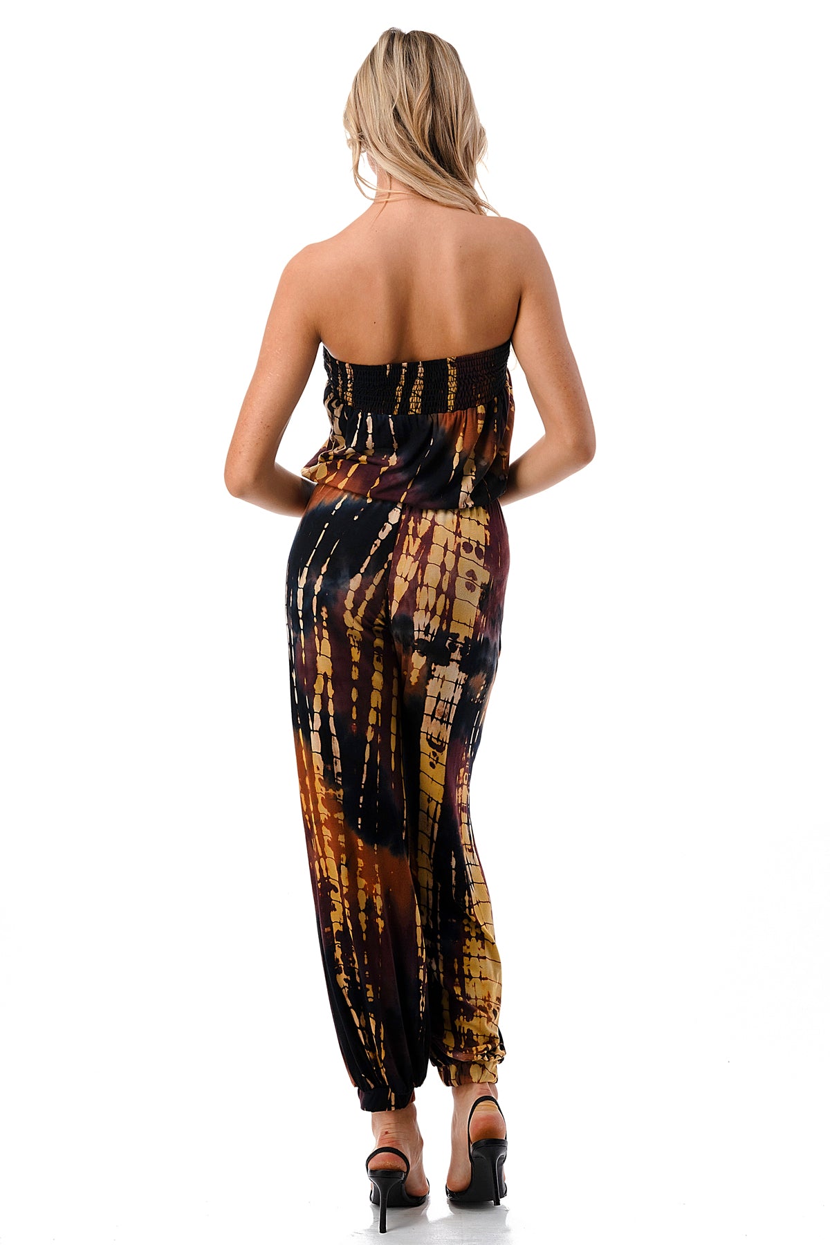Claudia Jumpsuit (RUST BAMBOO)-JD8651