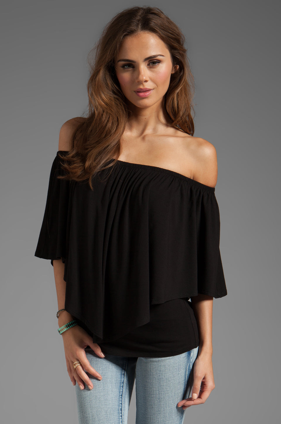 MINA CONVERTIBLE TOP (BLACK)-JT7463