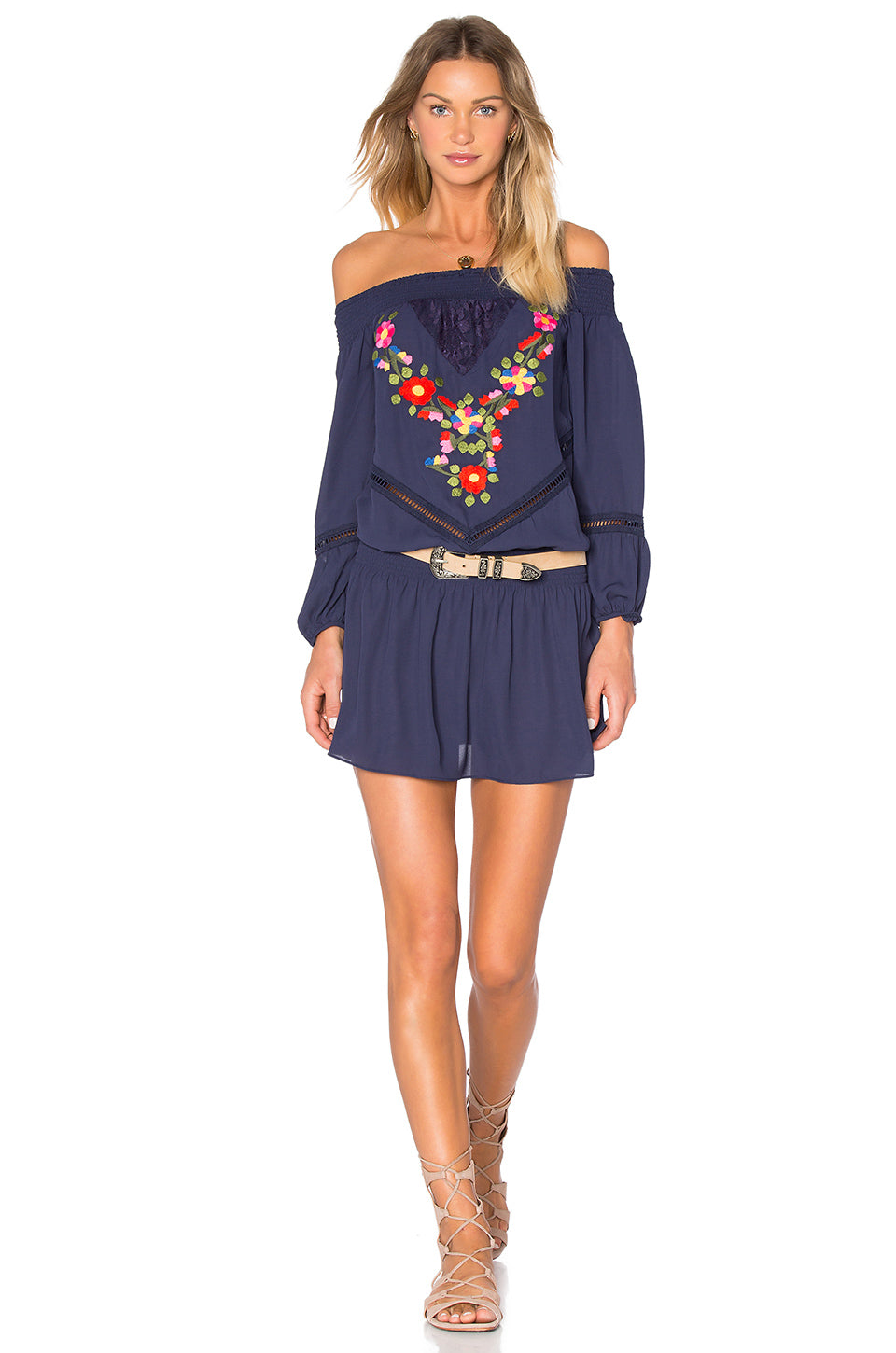 KACIE DRESS (NAVY)-CVD1208