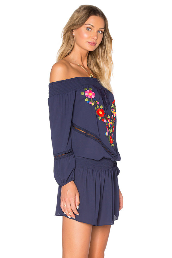 KACIE DRESS (NAVY)-CVD1208