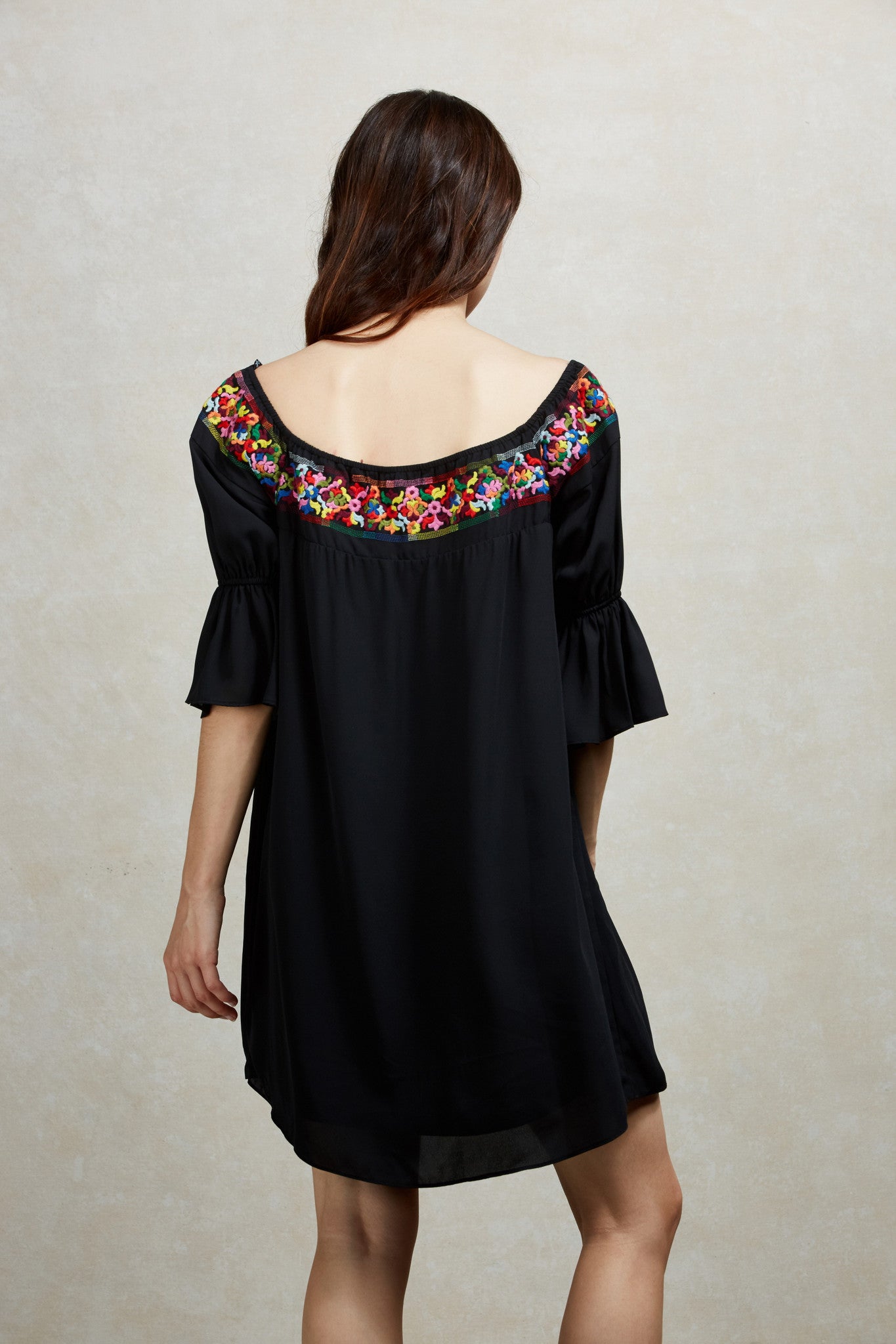 BRITNEY MINI DRESS (Black)-CVD1483