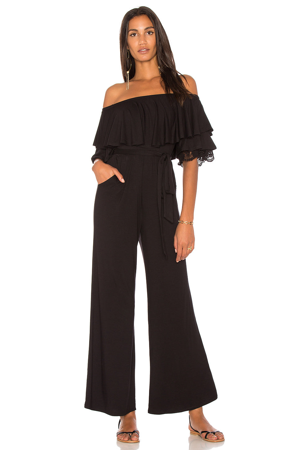 HEIDE JUMPSUIT (Black)-VD1759