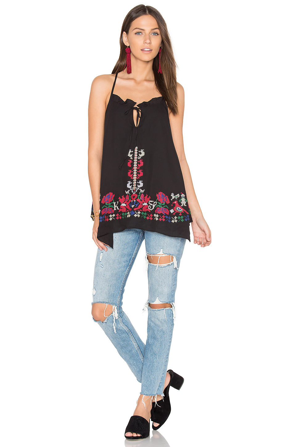 FAYME CAMI TOP (Black)-CVT1500