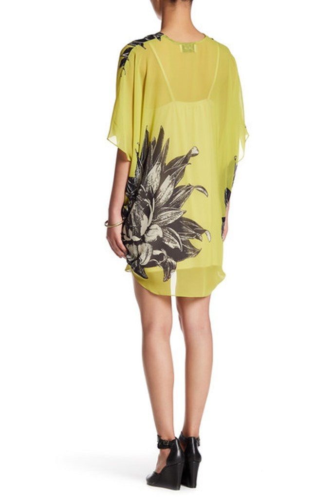 JANET CAFTAN DRESS (MUSTARD)- VD1034