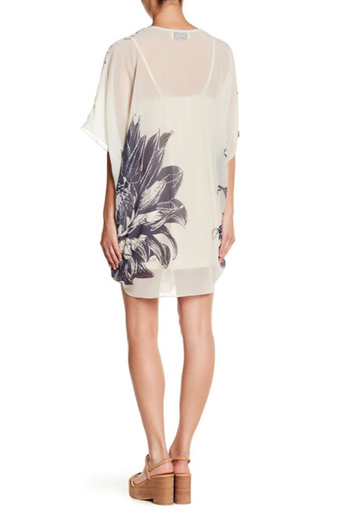 JANET CAFTAN DRESS (TAUPE)- VD1034