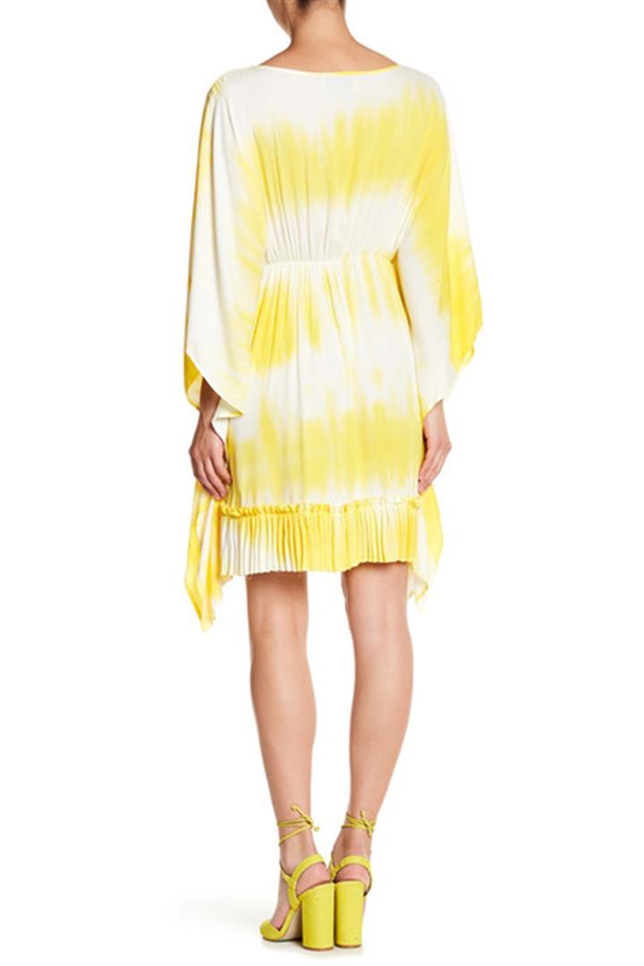 ELIYA CAFTAN DRESS (YELLOW TIE DYE)- VD1265