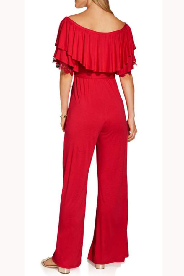 HEIDE JUMPSUIT (RED)-VD1759