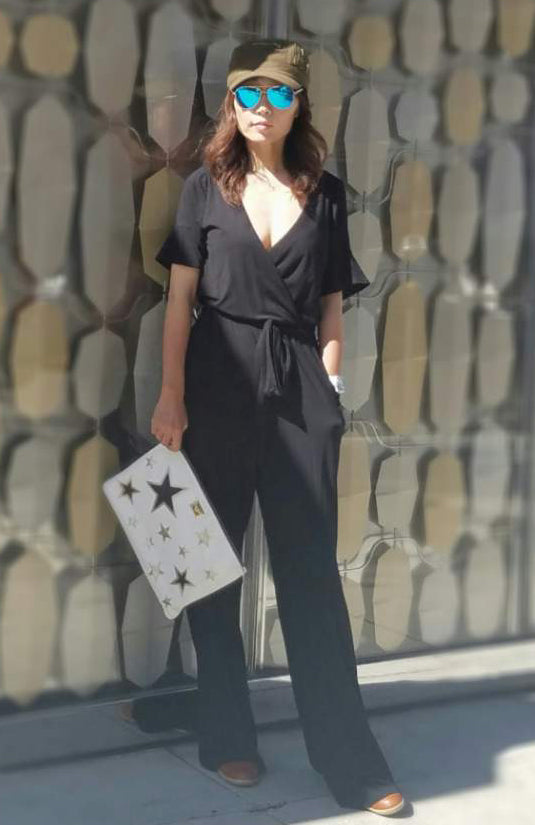 LEILANI JUMPSUIT (Black)- VD2195