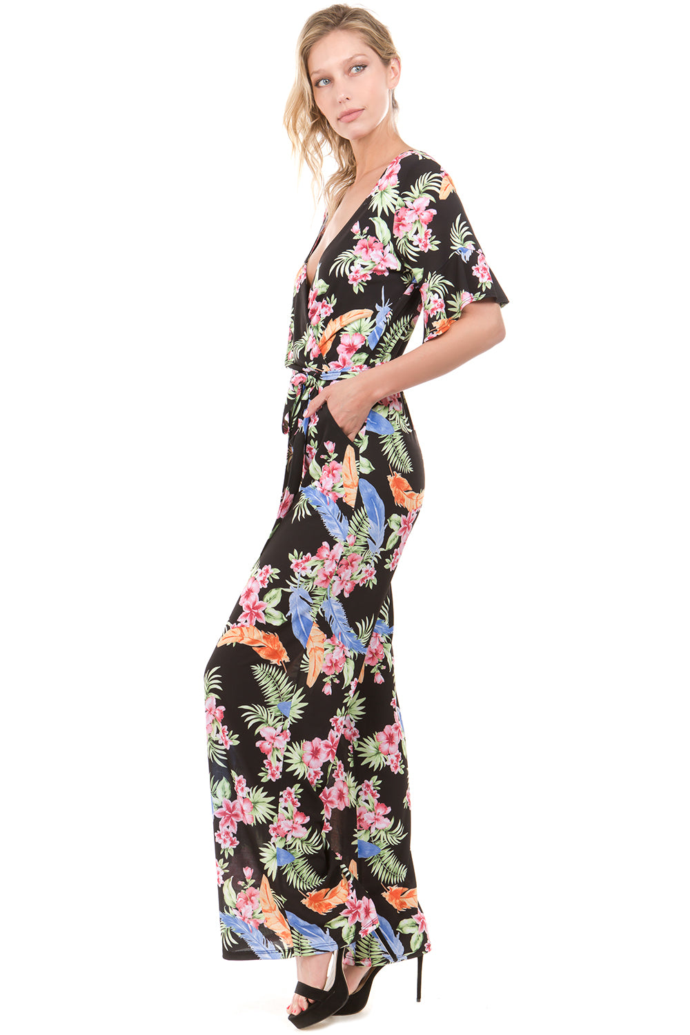 NORA JUMPSUIT (Black)-VD2223