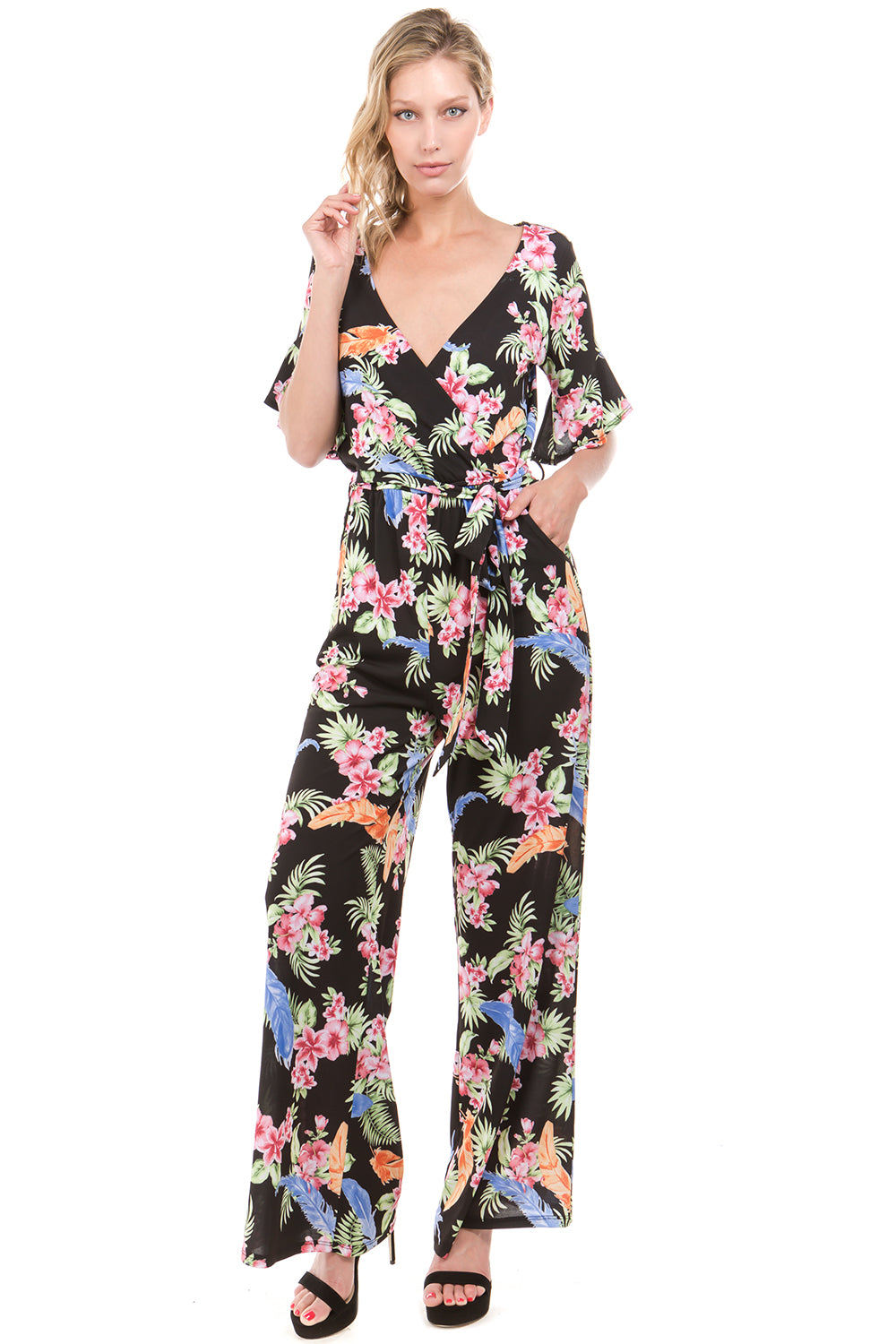 NORA JUMPSUIT (Black)-VD2223