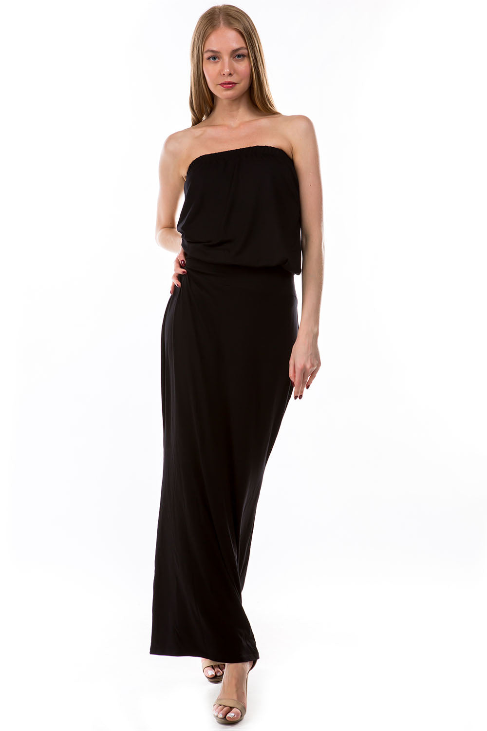 MAREN MAXI DRESS (BLACK)- VD2239