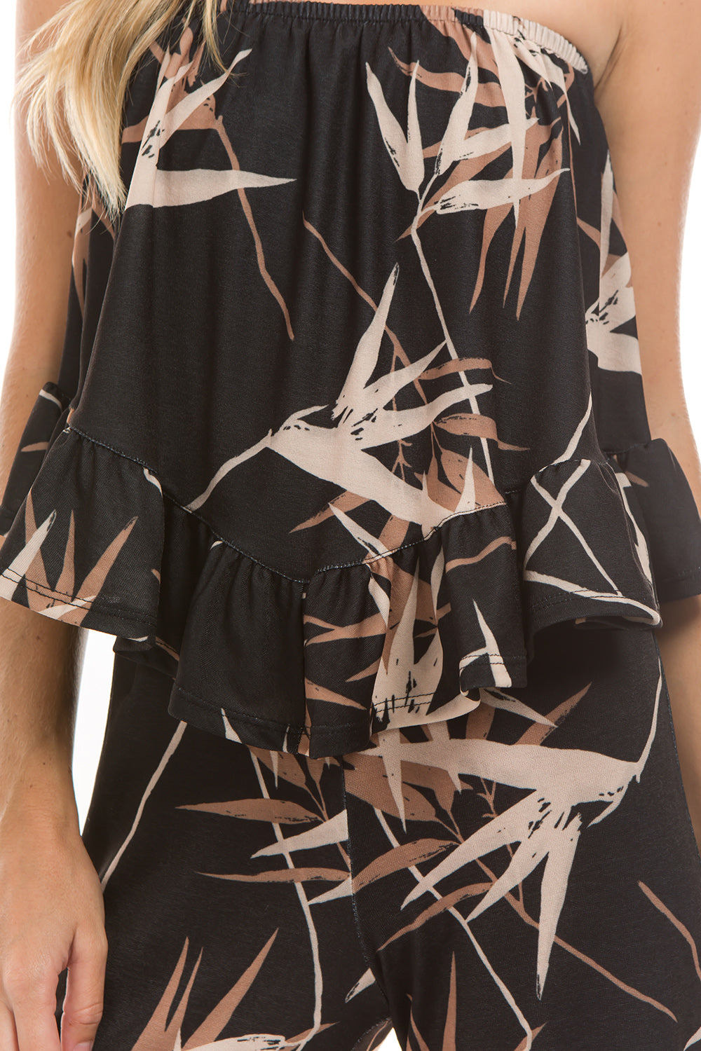 BAMBOO JUMPSUITS (BLACK)-VD2370