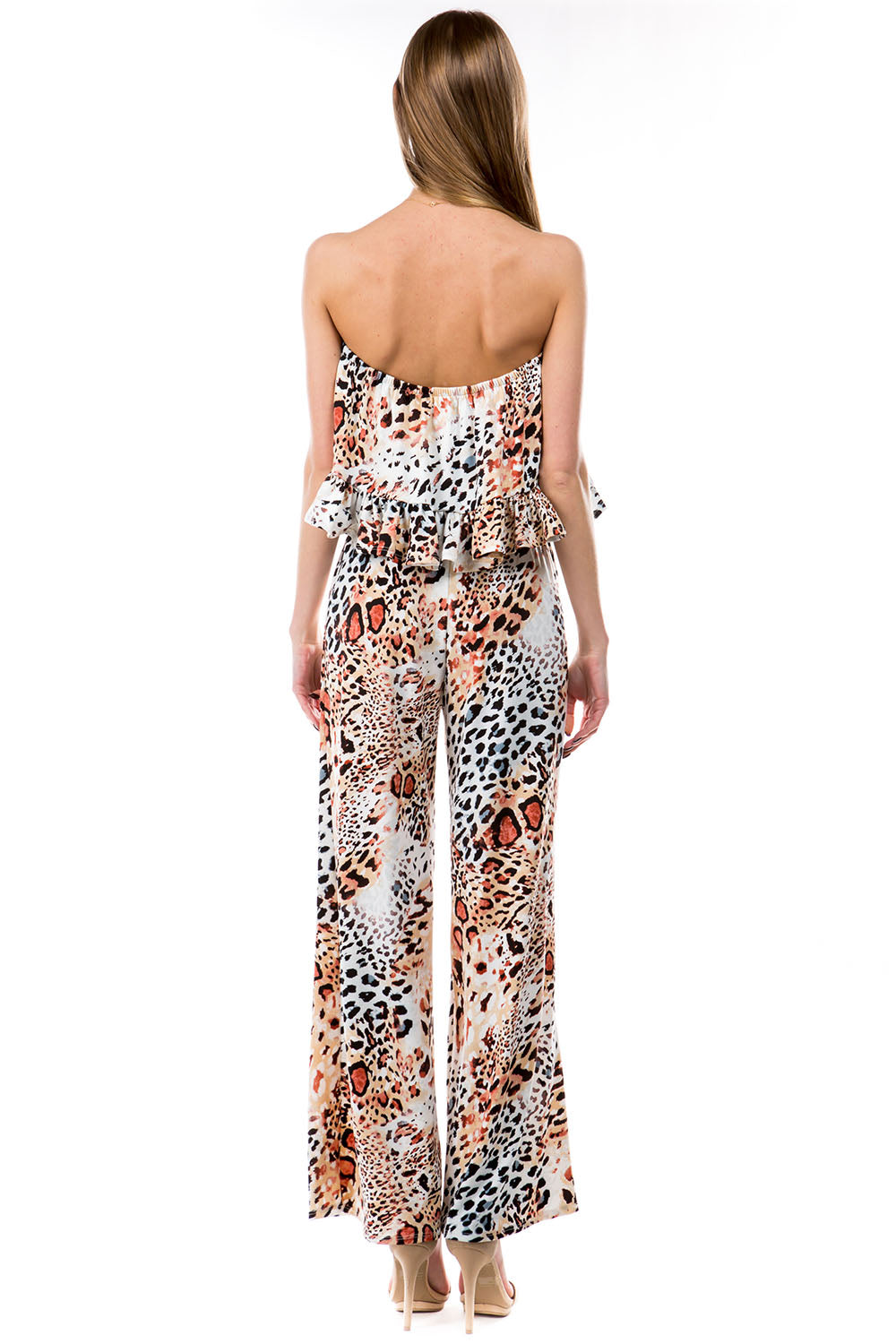 BRYNN JUMPSUITS (WHITE LEOPARD)- VD2390