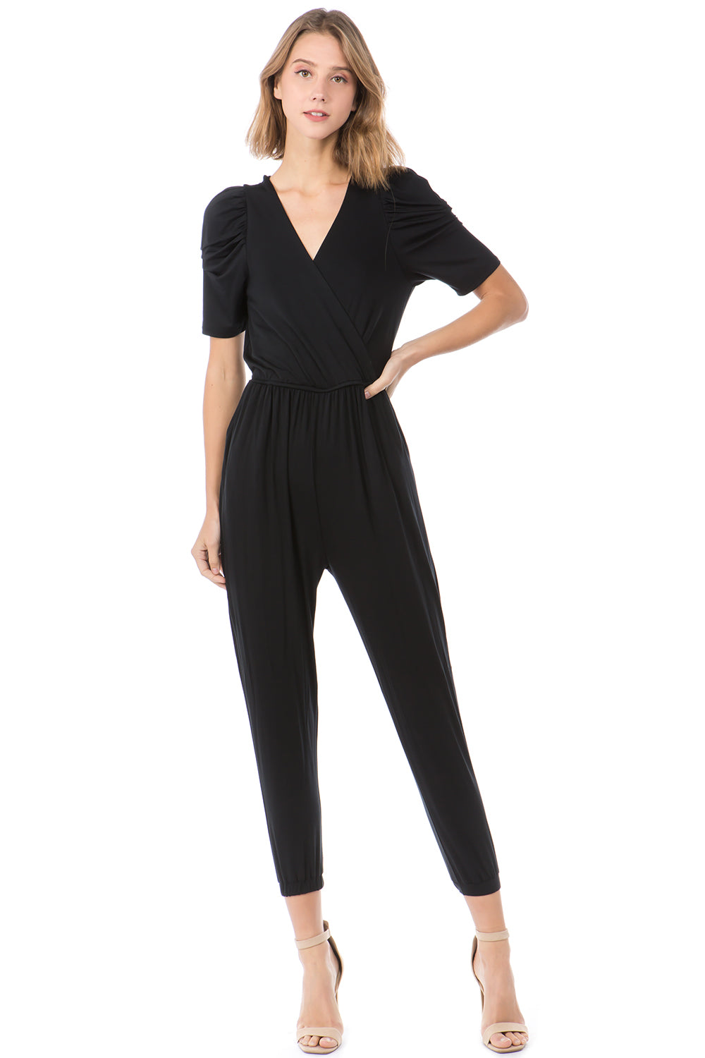 AZALEA JUMPSUIT (Black)-VD2477