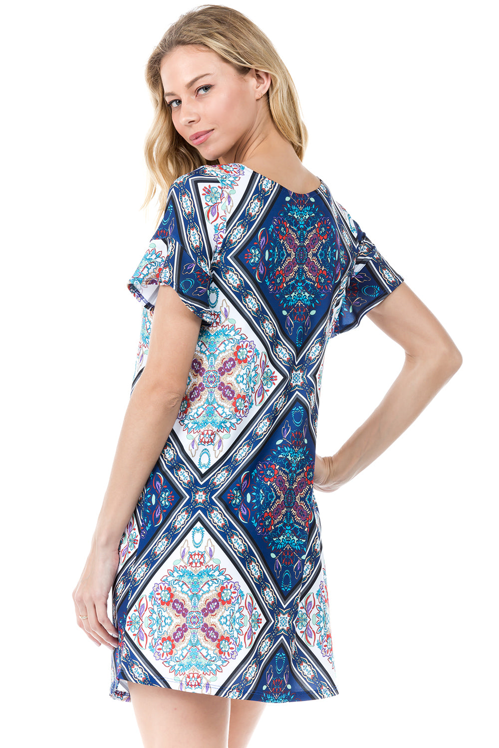 NINA DRESS (MULTI)- VD2514