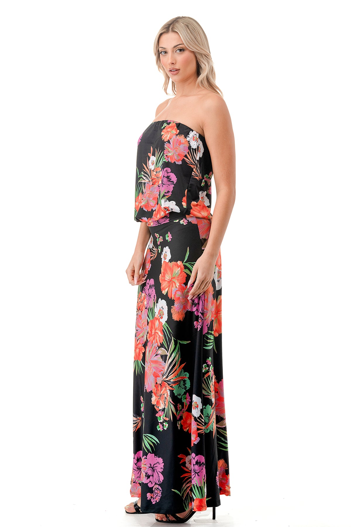 ANOUK TUBE LONG DRESS (SUMMER FLORAL)- VD3200