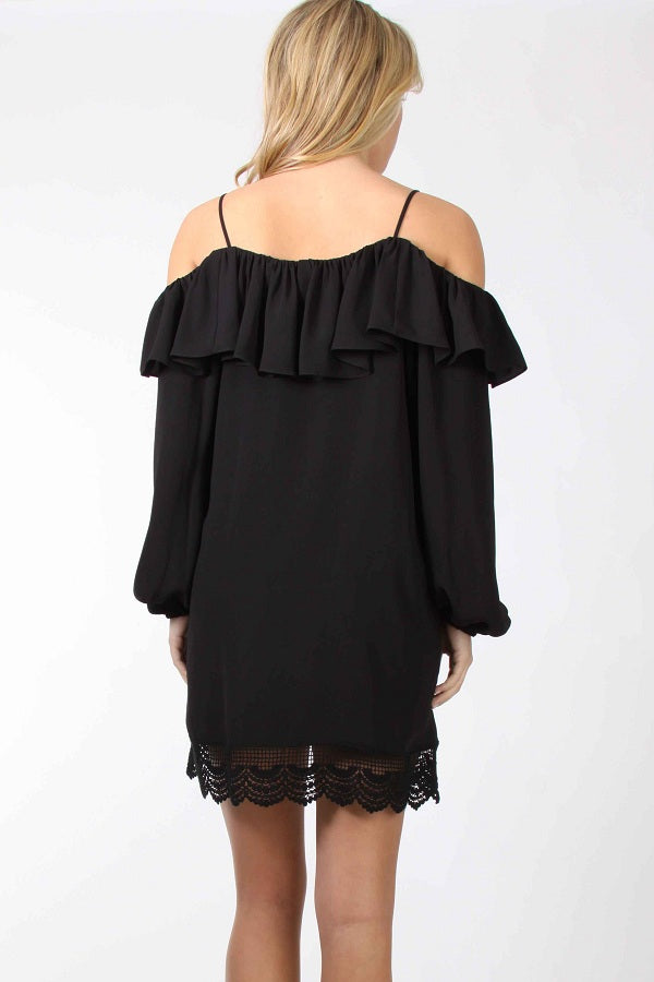 CHANTILY DRESS (BLACK) -VD9711