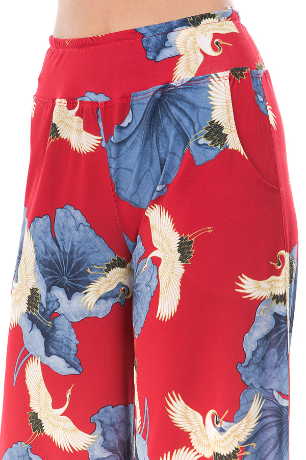 CRANE PANTS (Red)- VP2219