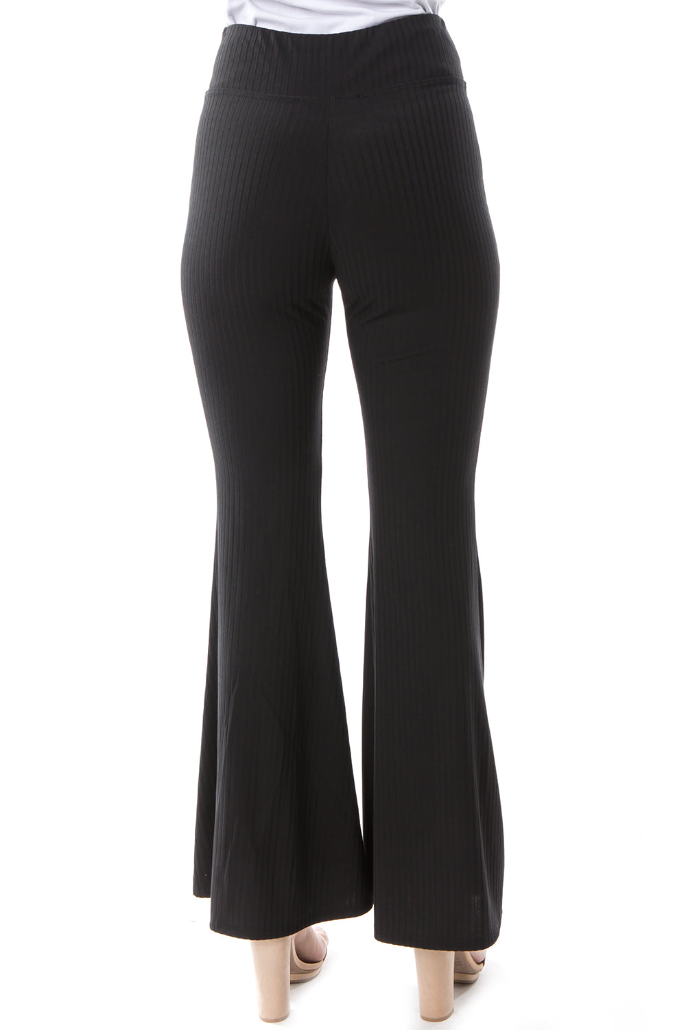 RIB PANTS (BLACK)- VP2276-RIB FABRIC