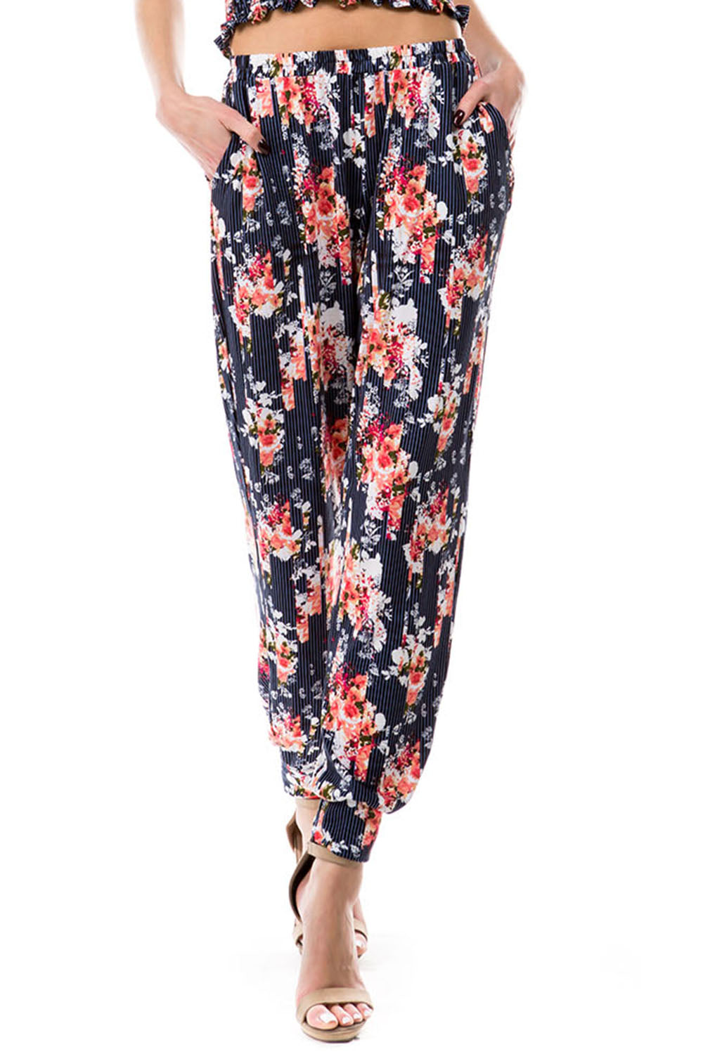 LUX JOGGER PANTS (FLORAL PRINT)-VP2780