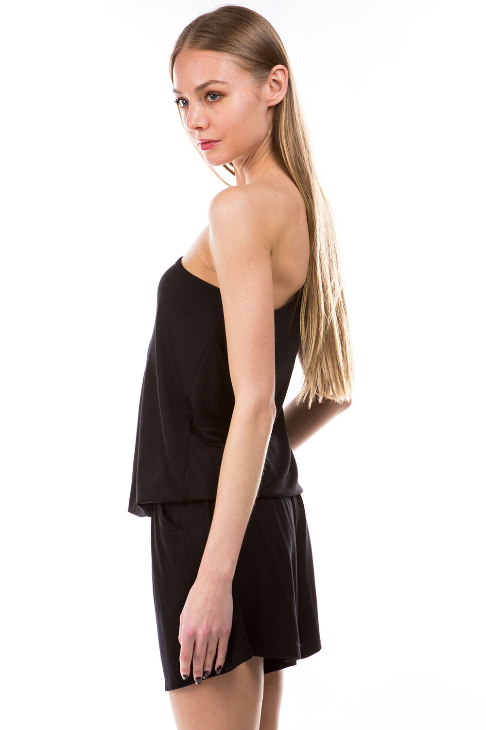ANAIS ROMPER (BLACK)- VR2915