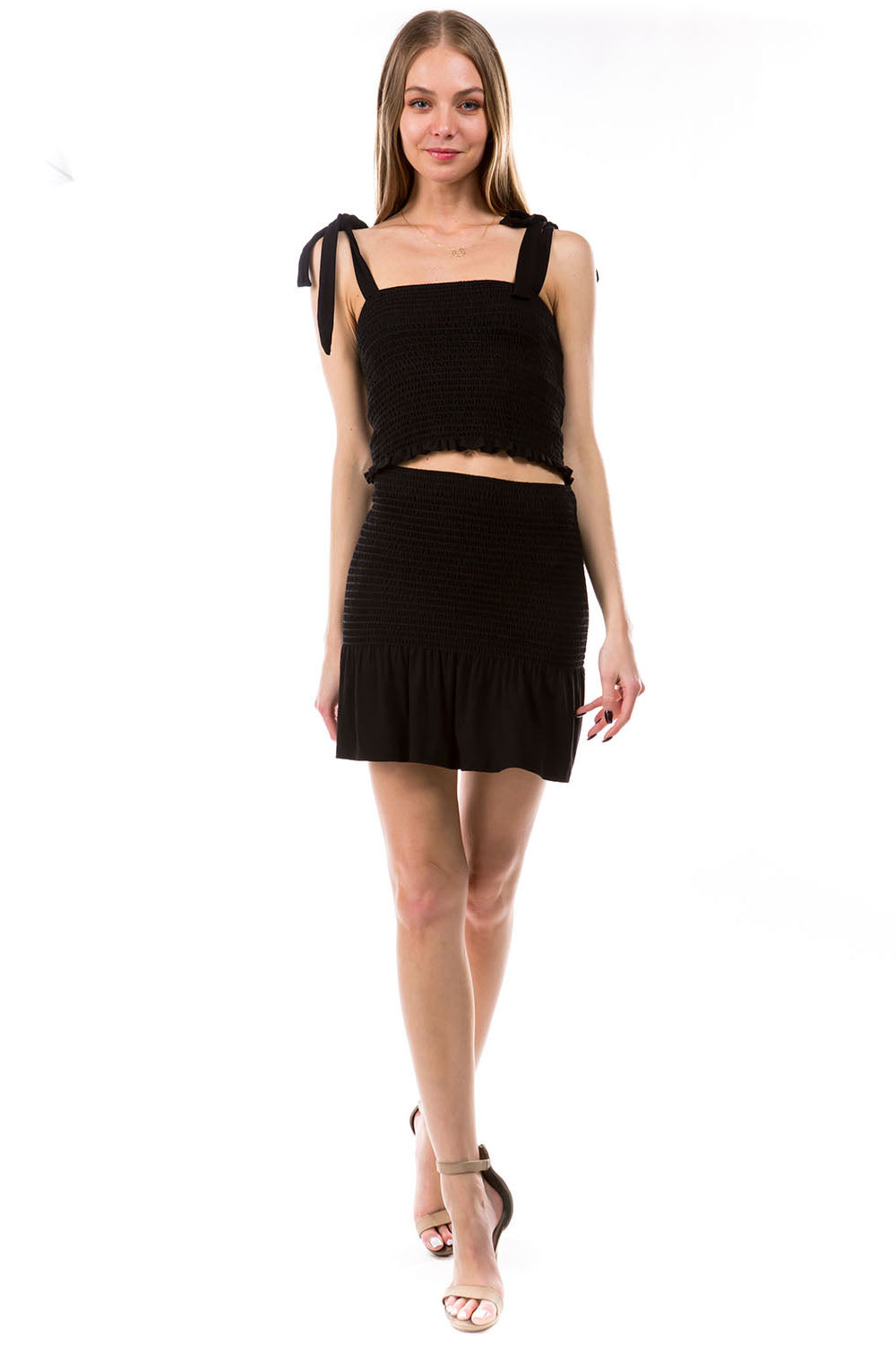 STELLA TUBE MINI SKIRT (BLACK)- VS2914