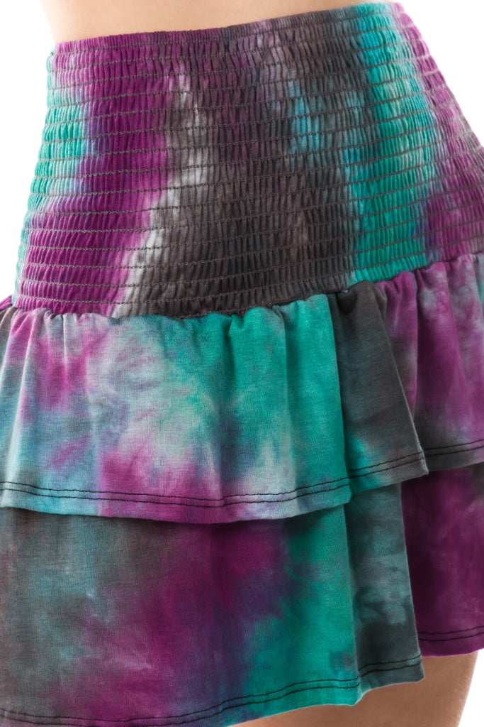 Valentina Skirt (AURORA TIE DYE)-VS9785T