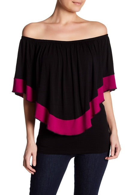 YOORI CONVERTIBLE TOP(BLACK)-VT1244