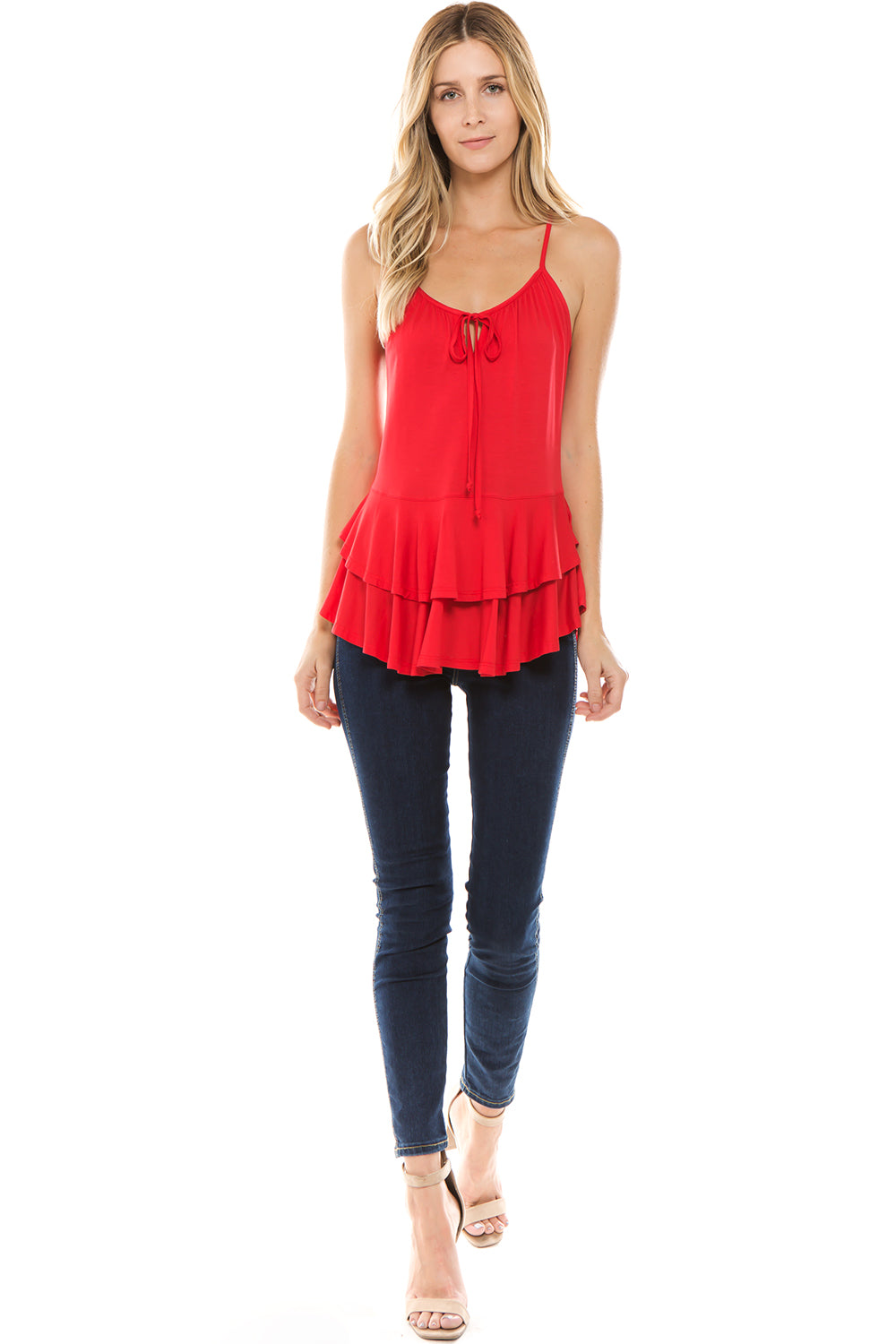 SELAH CAMI (RED)- VT2393