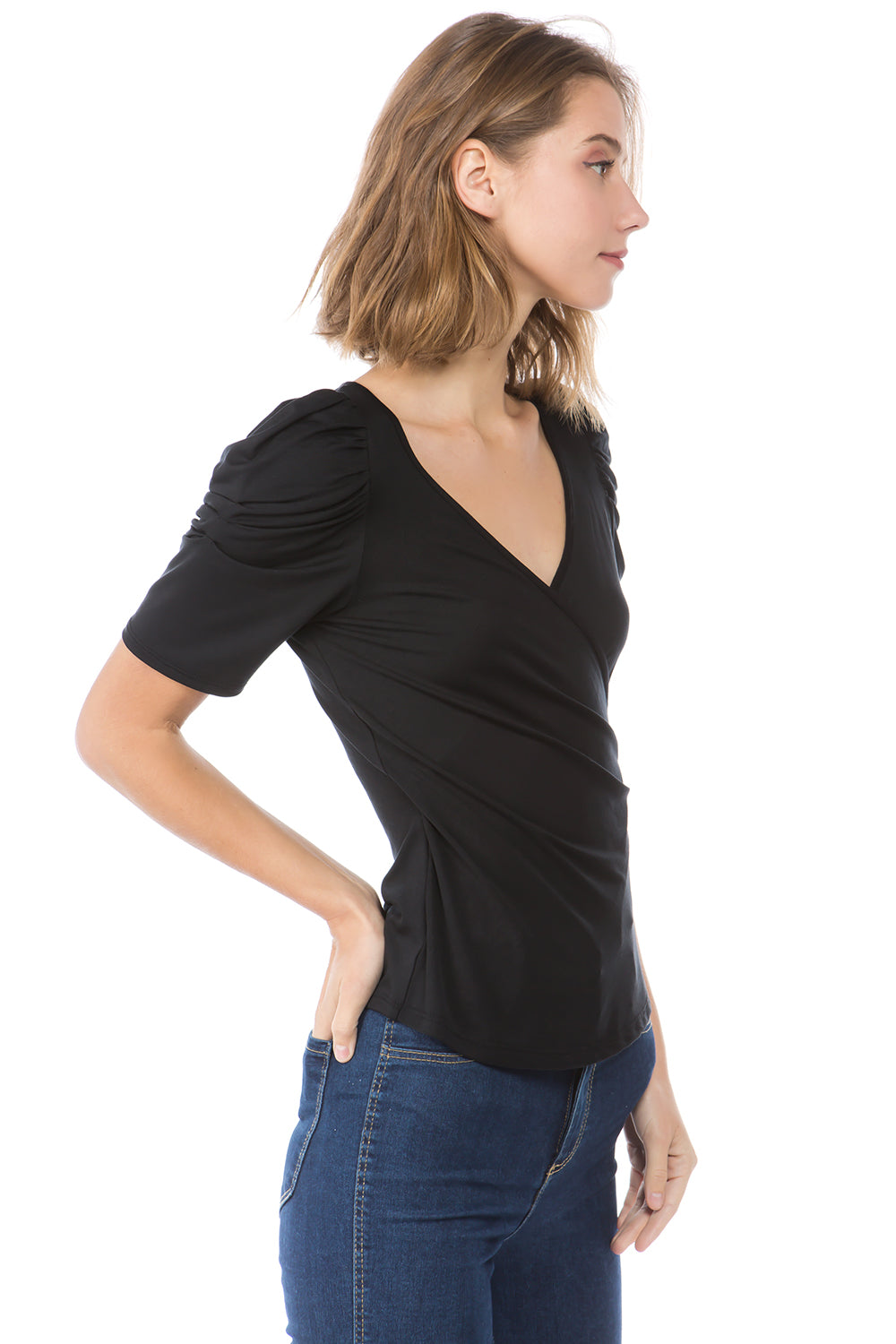 AZALEA TOP (Black)- VT2474