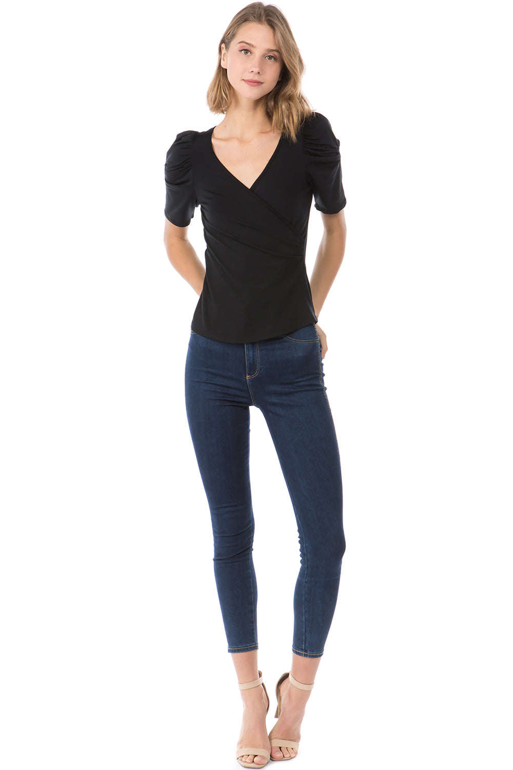 AZALEA TOP (Black)- VT2474