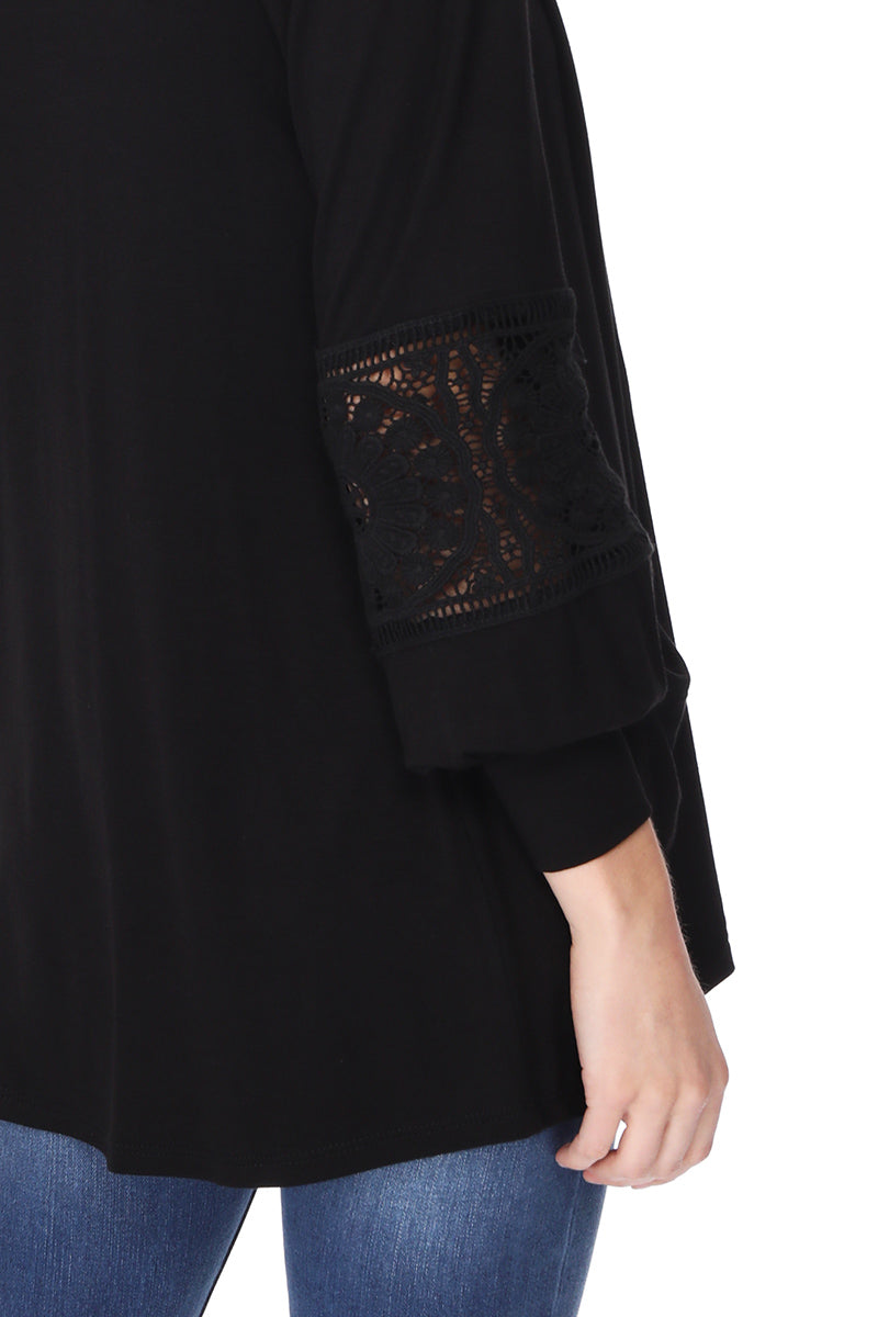 ELSIE GARDIGAN (BLACK)-VT2633