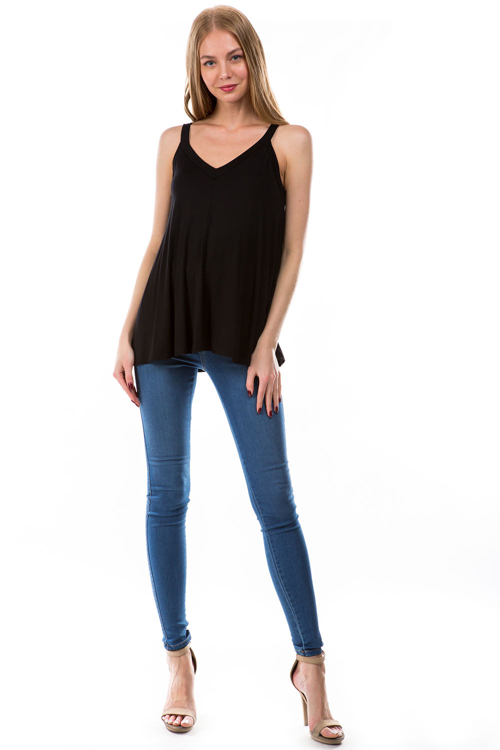 HANNAH TOP (BLACK)- VT2906