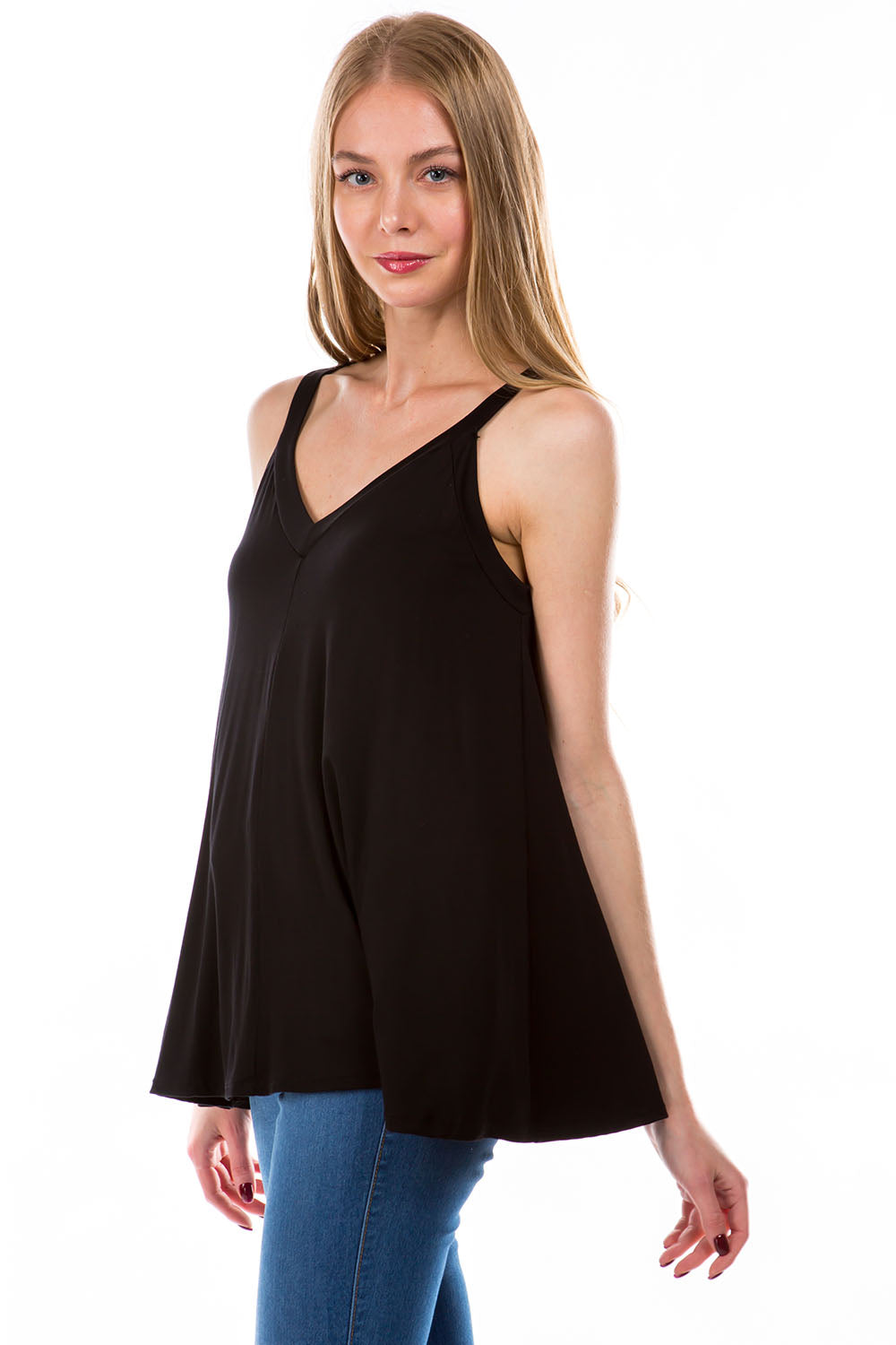 HANNAH TOP (BLACK)- VT2906
